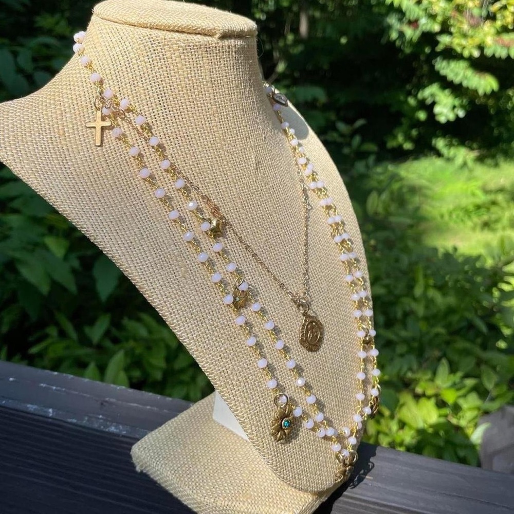 Coquette Style Renaissance Layered Necklace